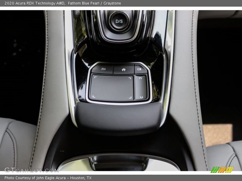 Fathom Blue Pearl / Graystone 2020 Acura RDX Technology AWD
