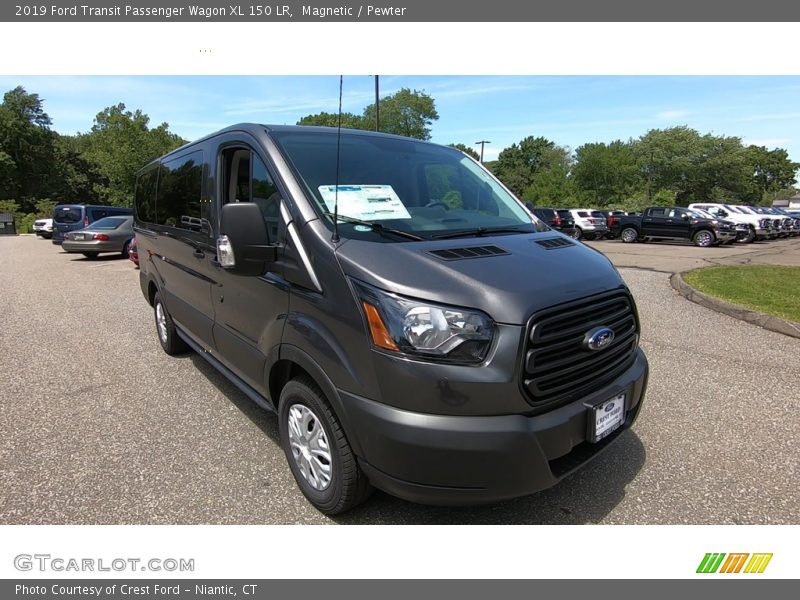 Magnetic / Pewter 2019 Ford Transit Passenger Wagon XL 150 LR