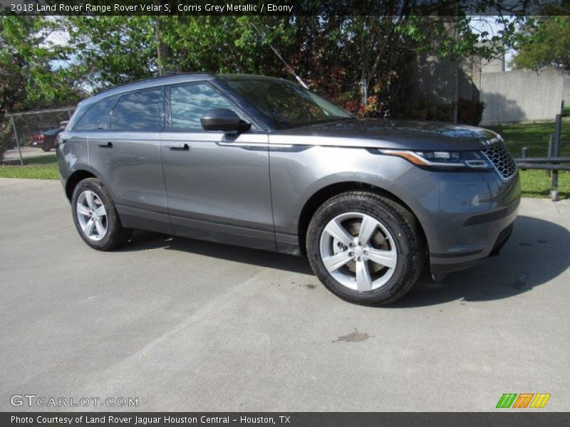 Corris Grey Metallic / Ebony 2018 Land Rover Range Rover Velar S