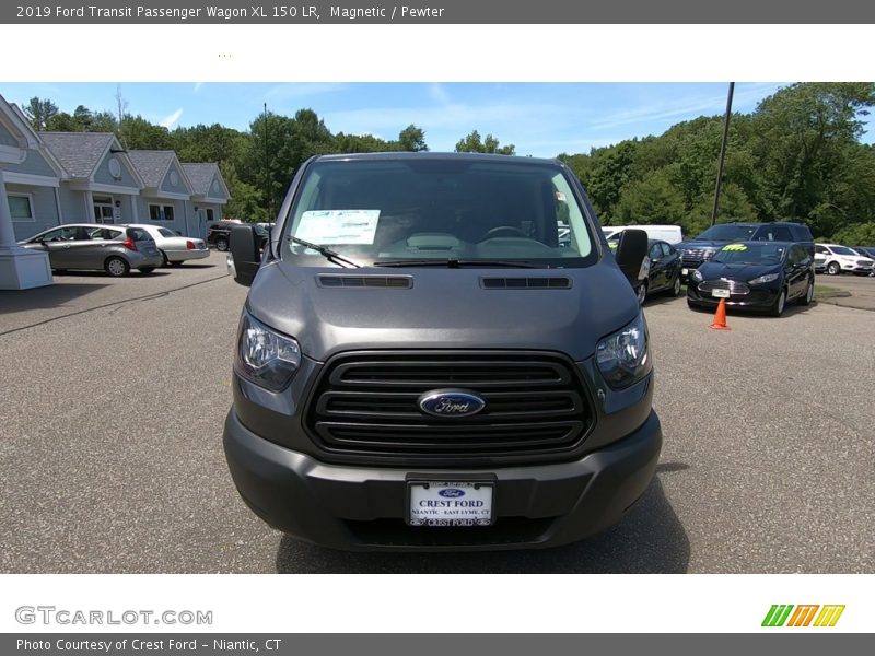 Magnetic / Pewter 2019 Ford Transit Passenger Wagon XL 150 LR