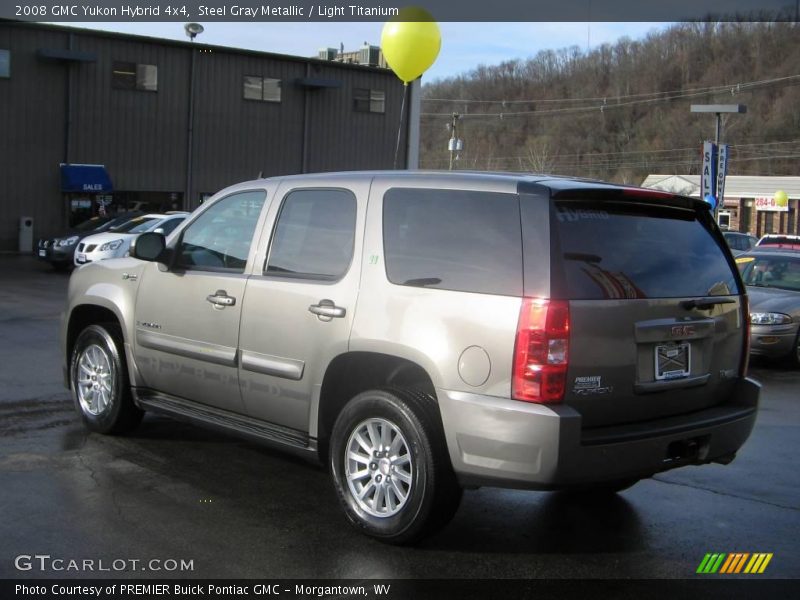 Steel Gray Metallic / Light Titanium 2008 GMC Yukon Hybrid 4x4