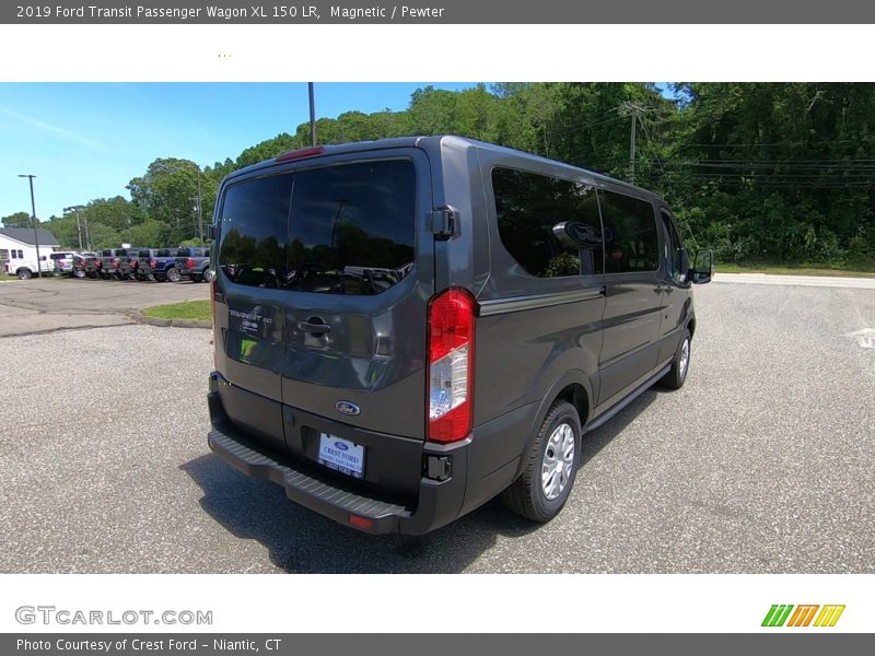 Magnetic / Pewter 2019 Ford Transit Passenger Wagon XL 150 LR