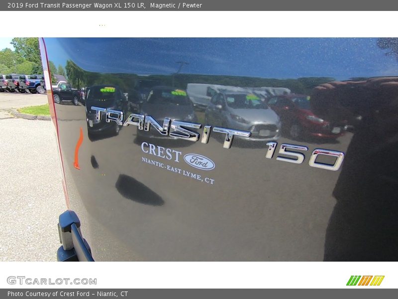 Magnetic / Pewter 2019 Ford Transit Passenger Wagon XL 150 LR