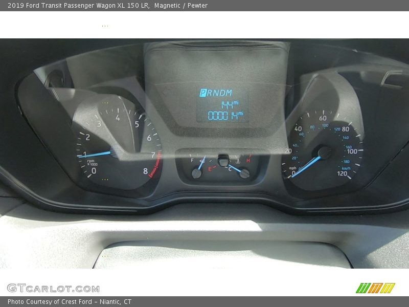 Magnetic / Pewter 2019 Ford Transit Passenger Wagon XL 150 LR