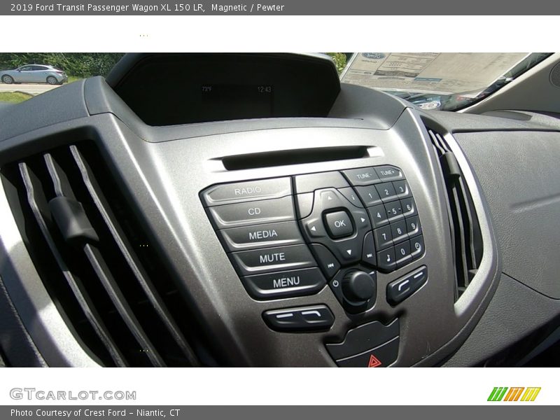 Magnetic / Pewter 2019 Ford Transit Passenger Wagon XL 150 LR