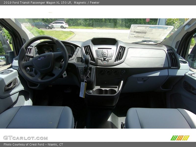 Magnetic / Pewter 2019 Ford Transit Passenger Wagon XL 150 LR