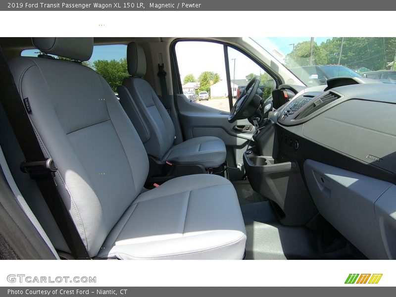 Magnetic / Pewter 2019 Ford Transit Passenger Wagon XL 150 LR