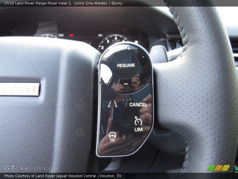Corris Grey Metallic / Ebony 2018 Land Rover Range Rover Velar S