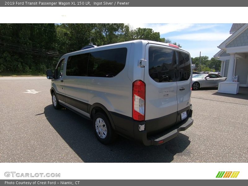 Ingot Silver / Pewter 2019 Ford Transit Passenger Wagon XL 150 LR