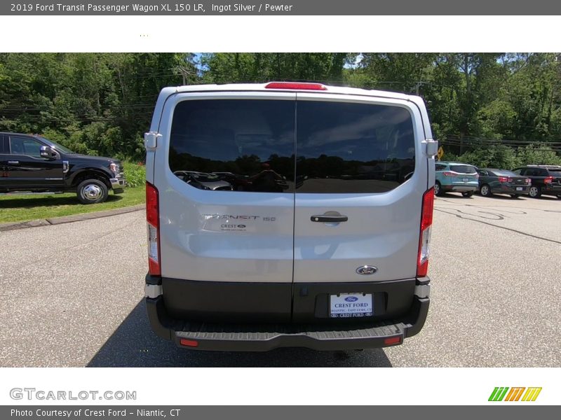 Ingot Silver / Pewter 2019 Ford Transit Passenger Wagon XL 150 LR