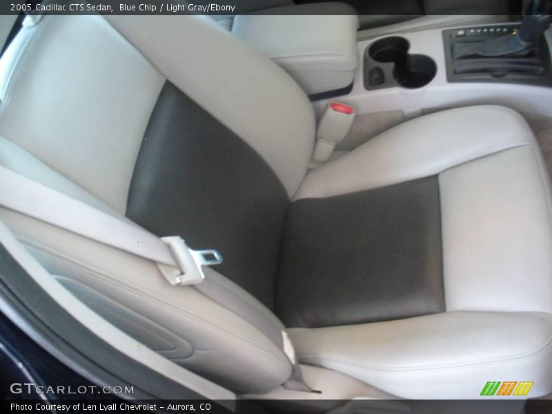 Blue Chip / Light Gray/Ebony 2005 Cadillac CTS Sedan