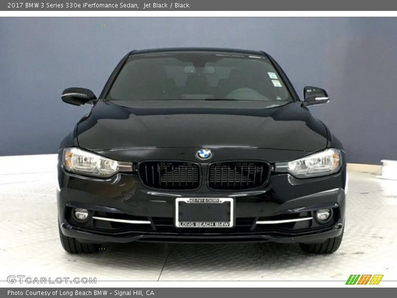 Jet Black / Black 2017 BMW 3 Series 330e iPerfomance Sedan