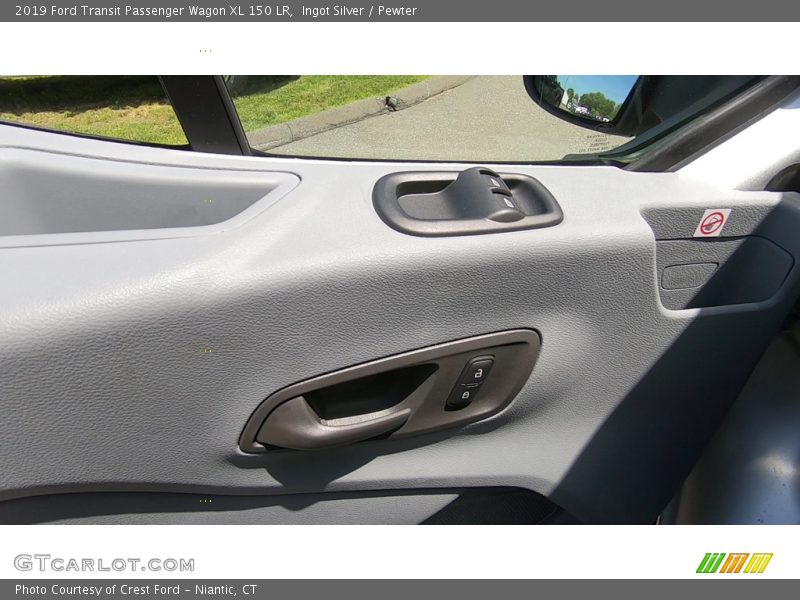 Ingot Silver / Pewter 2019 Ford Transit Passenger Wagon XL 150 LR