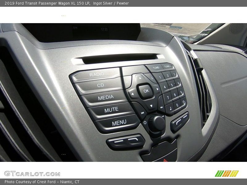 Ingot Silver / Pewter 2019 Ford Transit Passenger Wagon XL 150 LR