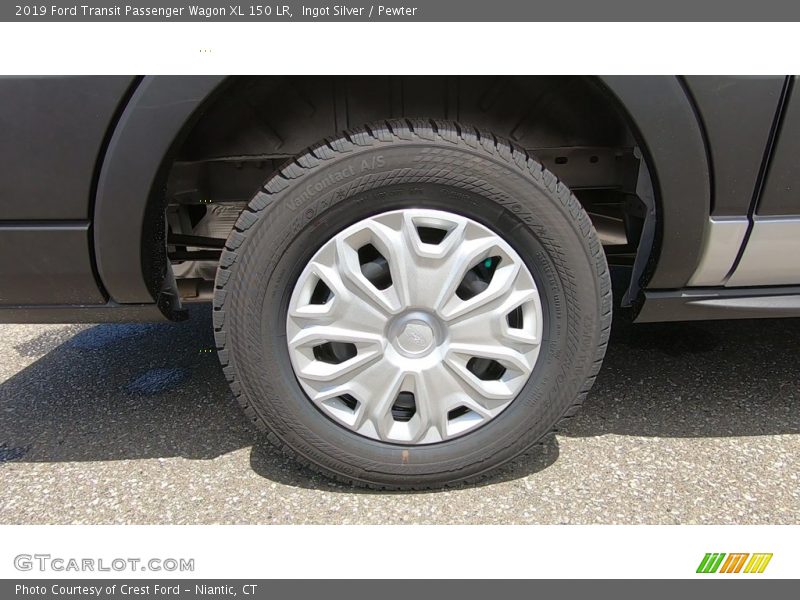 Ingot Silver / Pewter 2019 Ford Transit Passenger Wagon XL 150 LR