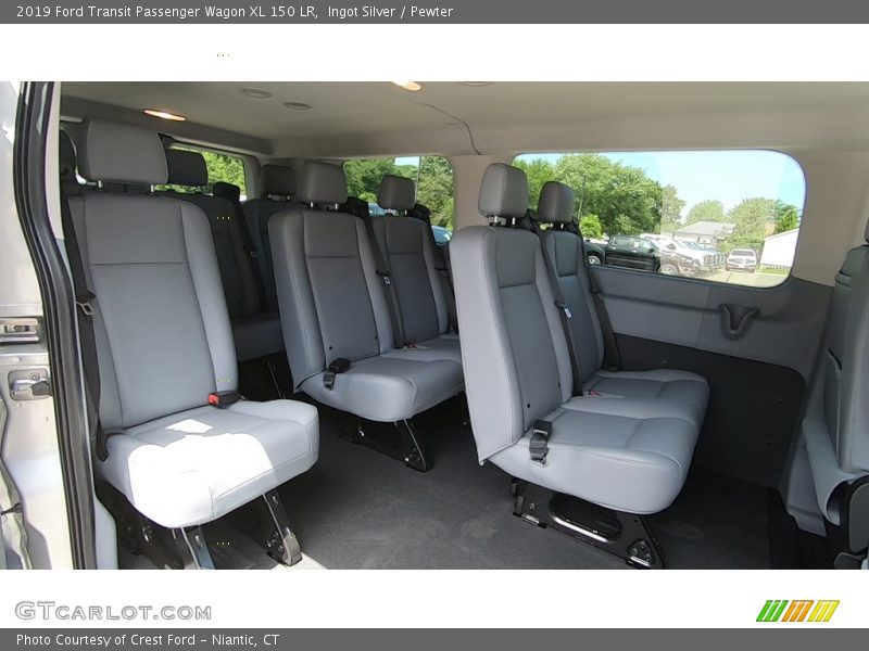 Ingot Silver / Pewter 2019 Ford Transit Passenger Wagon XL 150 LR