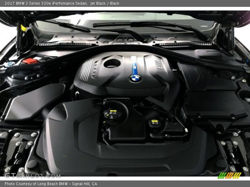 Jet Black / Black 2017 BMW 3 Series 330e iPerfomance Sedan