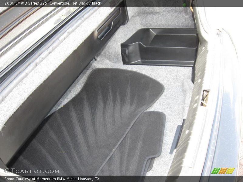 Jet Black / Black 2006 BMW 3 Series 325i Convertible