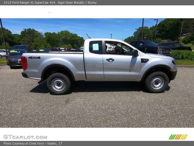 2019 Ranger XL SuperCab 4x4 Ingot Silver Metallic
