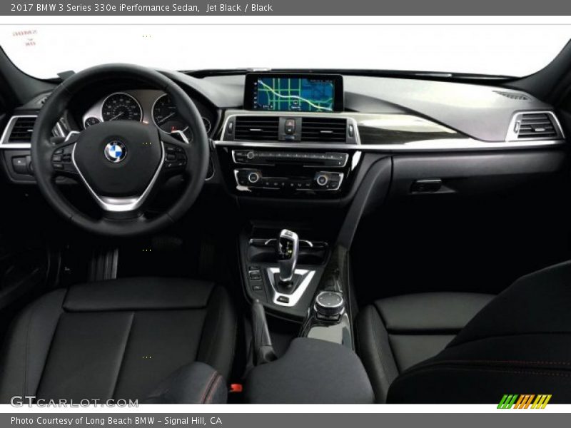 Jet Black / Black 2017 BMW 3 Series 330e iPerfomance Sedan