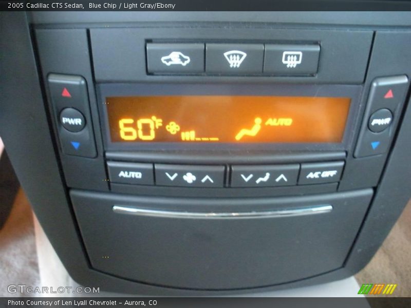 Blue Chip / Light Gray/Ebony 2005 Cadillac CTS Sedan