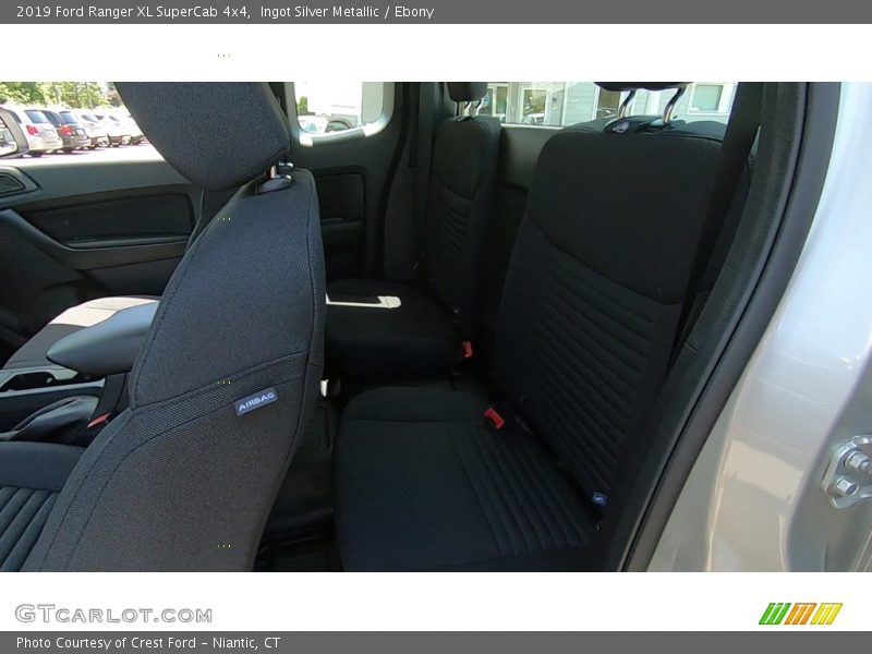 Ingot Silver Metallic / Ebony 2019 Ford Ranger XL SuperCab 4x4