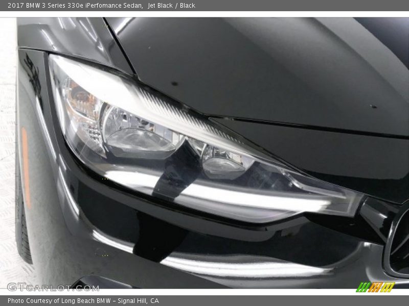 Jet Black / Black 2017 BMW 3 Series 330e iPerfomance Sedan