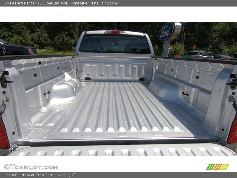 Ingot Silver Metallic / Ebony 2019 Ford Ranger XL SuperCab 4x4