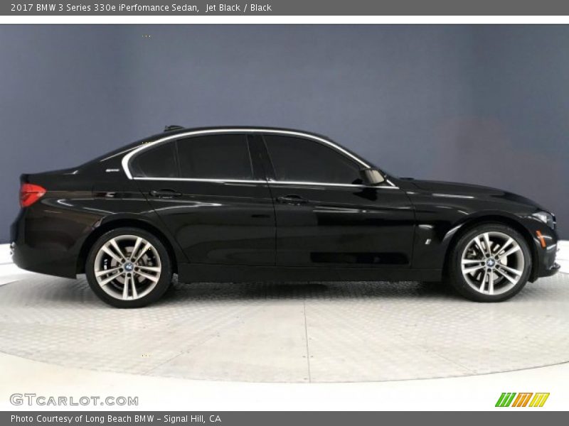 Jet Black / Black 2017 BMW 3 Series 330e iPerfomance Sedan
