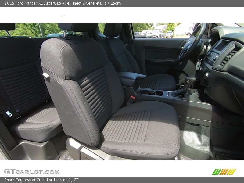 Ingot Silver Metallic / Ebony 2019 Ford Ranger XL SuperCab 4x4