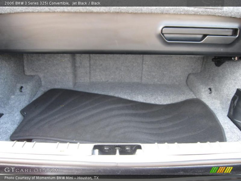 Jet Black / Black 2006 BMW 3 Series 325i Convertible
