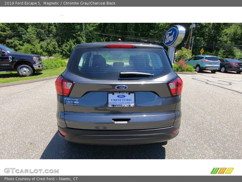 Magnetic / Chromite Gray/Charcoal Black 2019 Ford Escape S