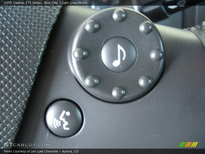 Blue Chip / Light Gray/Ebony 2005 Cadillac CTS Sedan