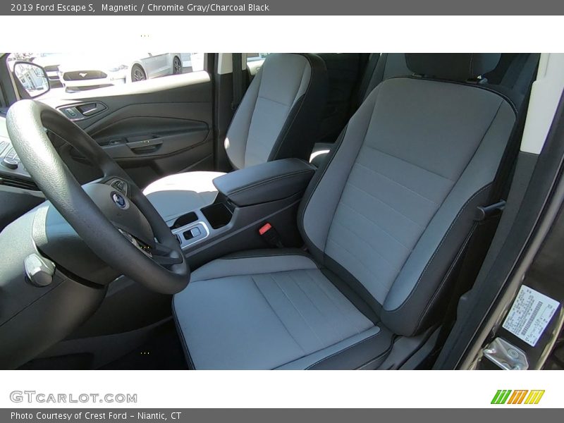 Magnetic / Chromite Gray/Charcoal Black 2019 Ford Escape S