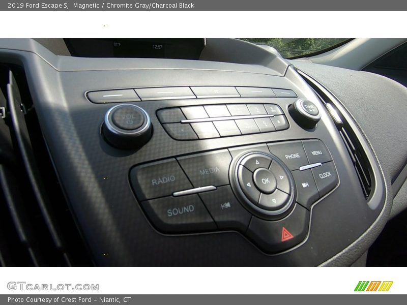 Magnetic / Chromite Gray/Charcoal Black 2019 Ford Escape S