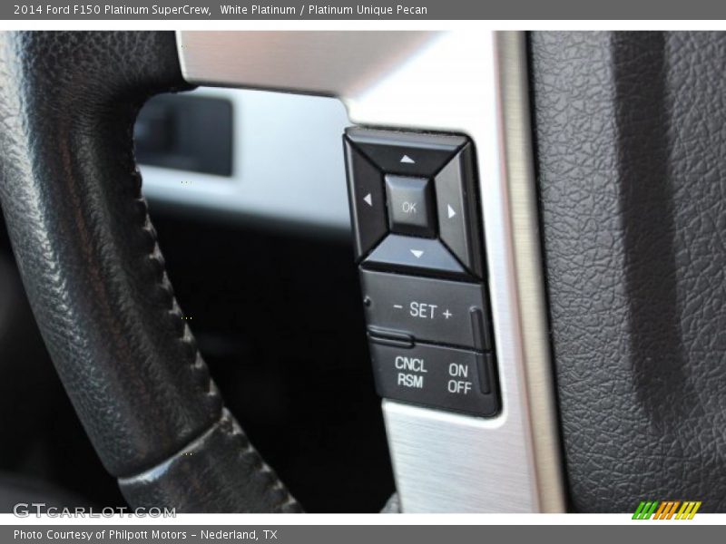 White Platinum / Platinum Unique Pecan 2014 Ford F150 Platinum SuperCrew