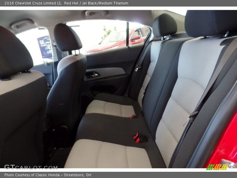 Red Hot / Jet Black/Medium Titanium 2016 Chevrolet Cruze Limited LS