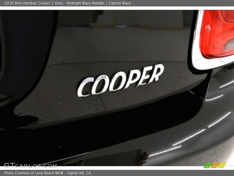 Midnight Black Metallic / Carbon Black 2016 Mini Hardtop Cooper 2 Door