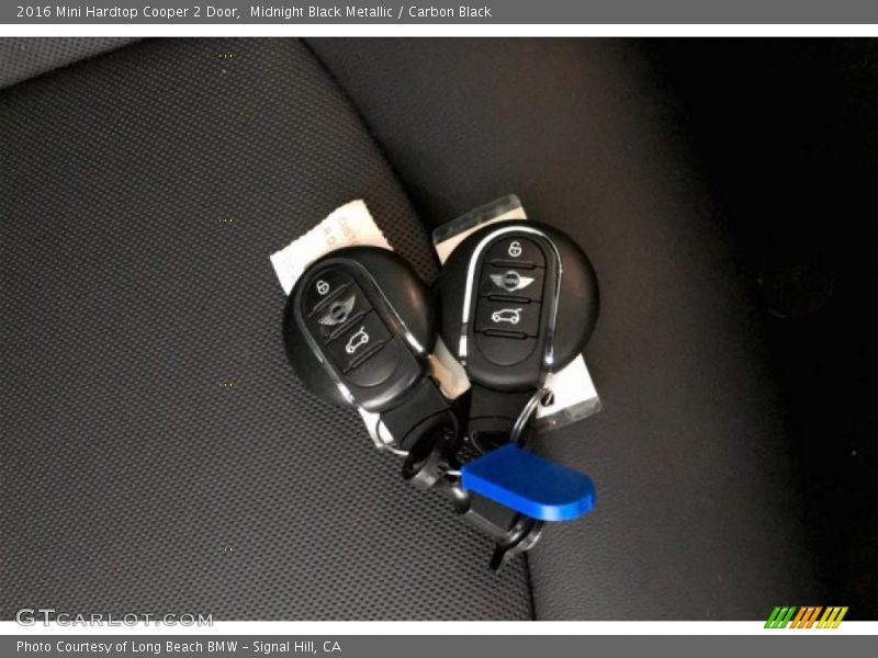 Midnight Black Metallic / Carbon Black 2016 Mini Hardtop Cooper 2 Door