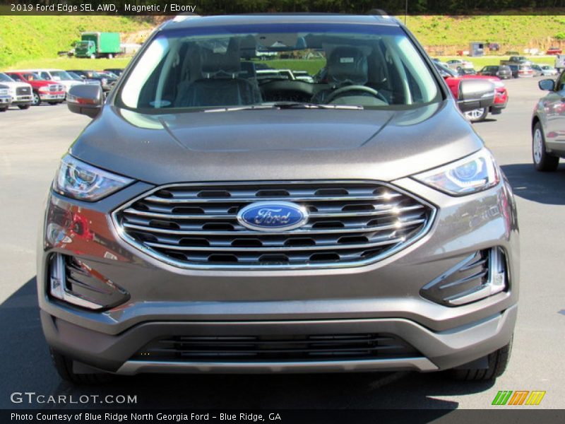 Magnetic / Ebony 2019 Ford Edge SEL AWD