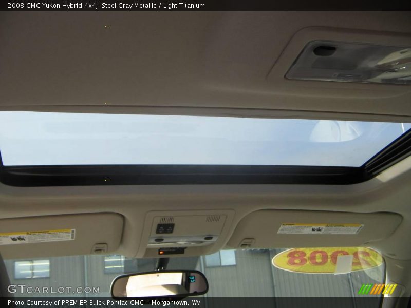 Steel Gray Metallic / Light Titanium 2008 GMC Yukon Hybrid 4x4