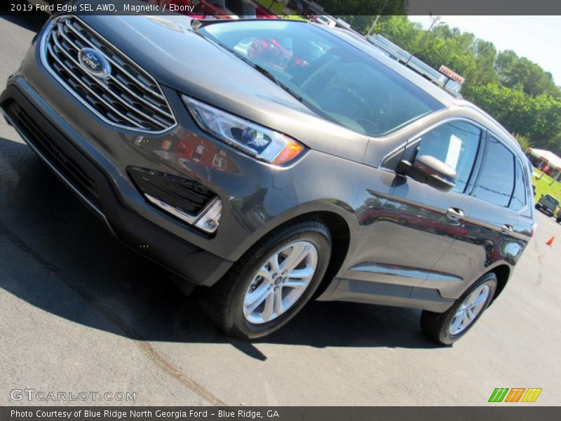 Magnetic / Ebony 2019 Ford Edge SEL AWD