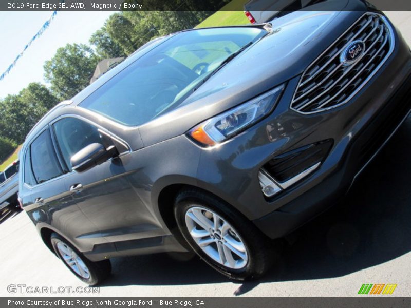 Magnetic / Ebony 2019 Ford Edge SEL AWD