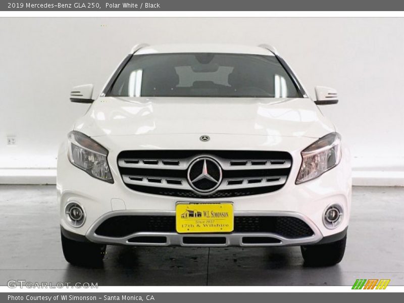 Polar White / Black 2019 Mercedes-Benz GLA 250