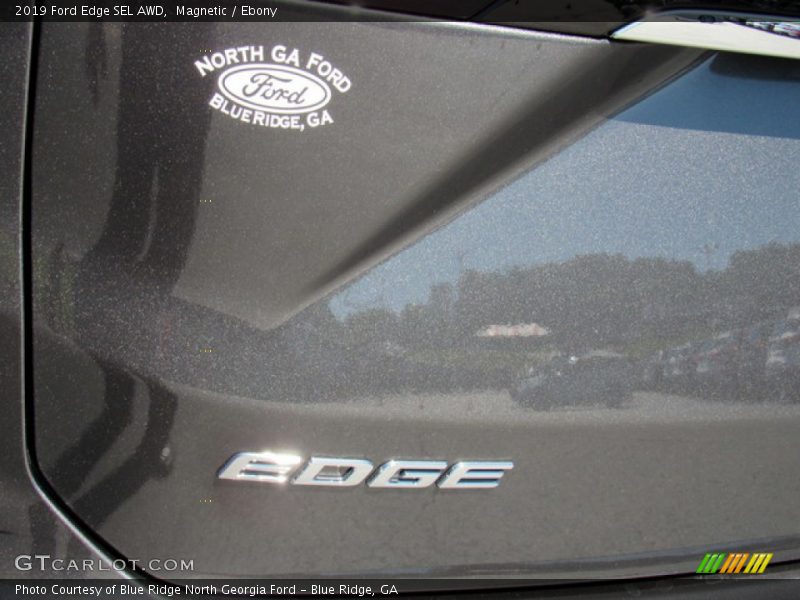 Magnetic / Ebony 2019 Ford Edge SEL AWD