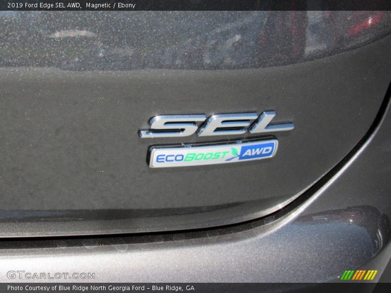 Magnetic / Ebony 2019 Ford Edge SEL AWD