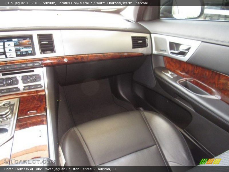 Stratus Grey Metallic / Warm Charcoal/Warm Charcoal 2015 Jaguar XF 2.0T Premium