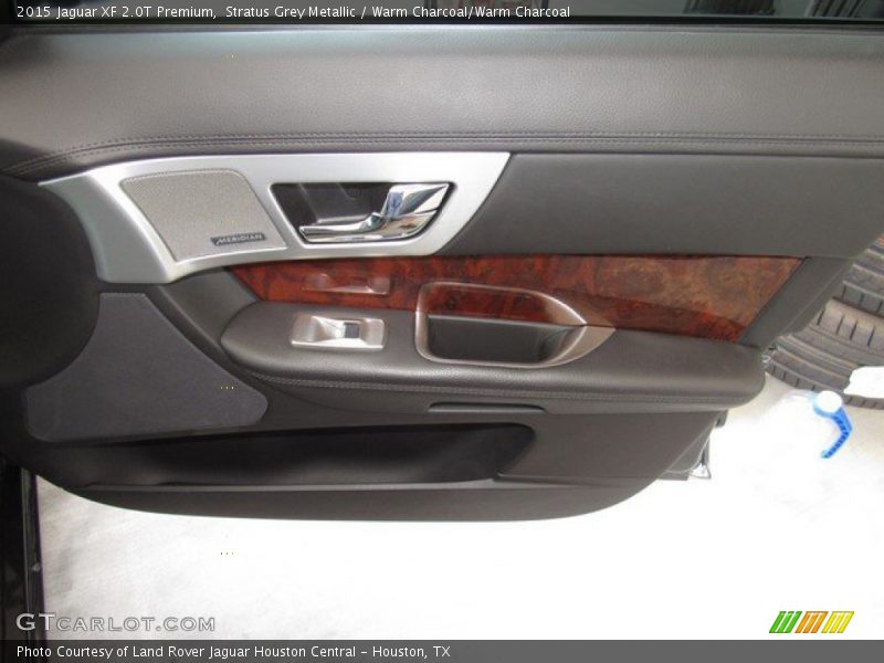Stratus Grey Metallic / Warm Charcoal/Warm Charcoal 2015 Jaguar XF 2.0T Premium