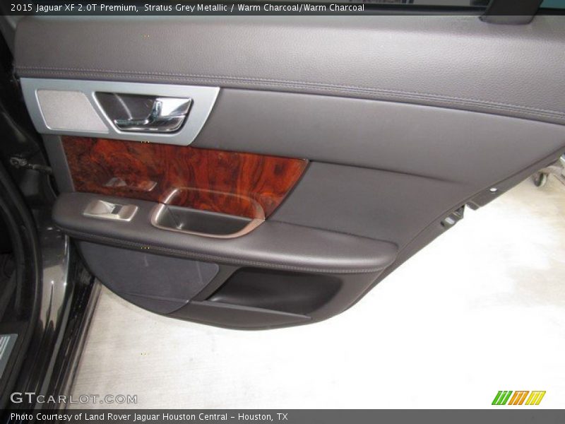 Stratus Grey Metallic / Warm Charcoal/Warm Charcoal 2015 Jaguar XF 2.0T Premium