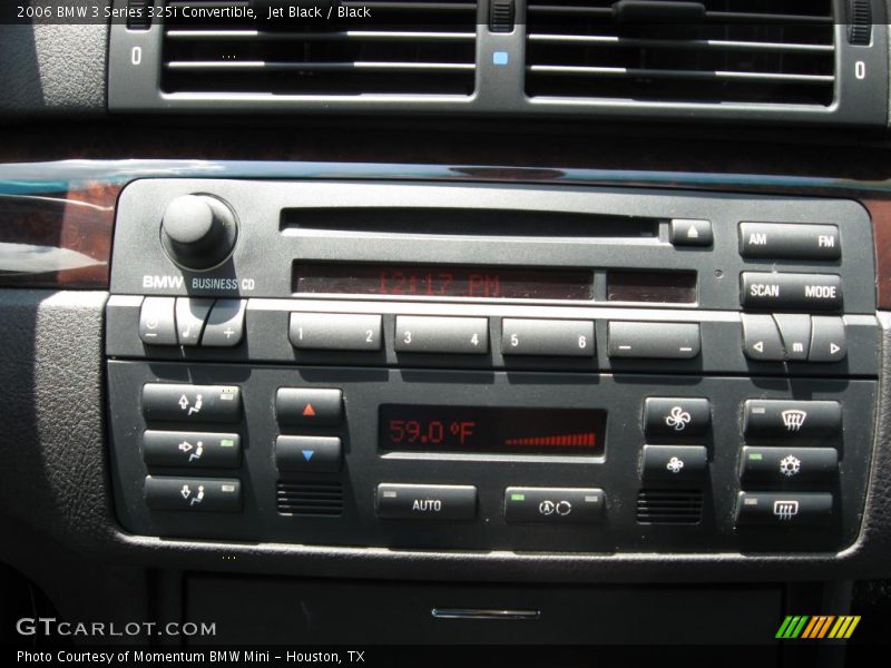 Jet Black / Black 2006 BMW 3 Series 325i Convertible